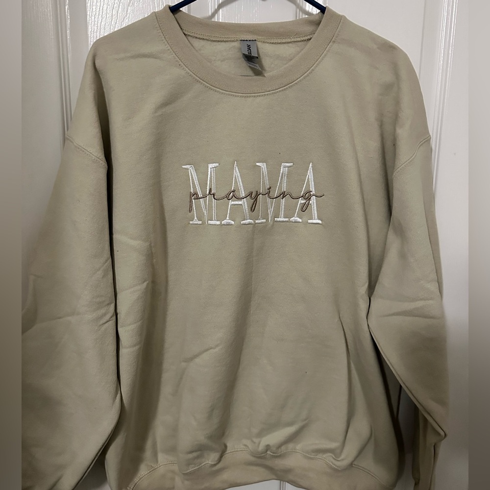 Embroidered Gildan Crewneck